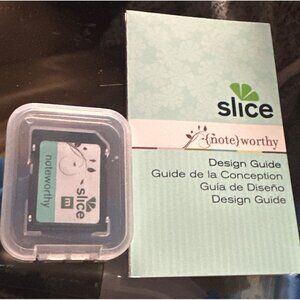 Slice Noteworthy Design Card & Guide For Crafting Machines